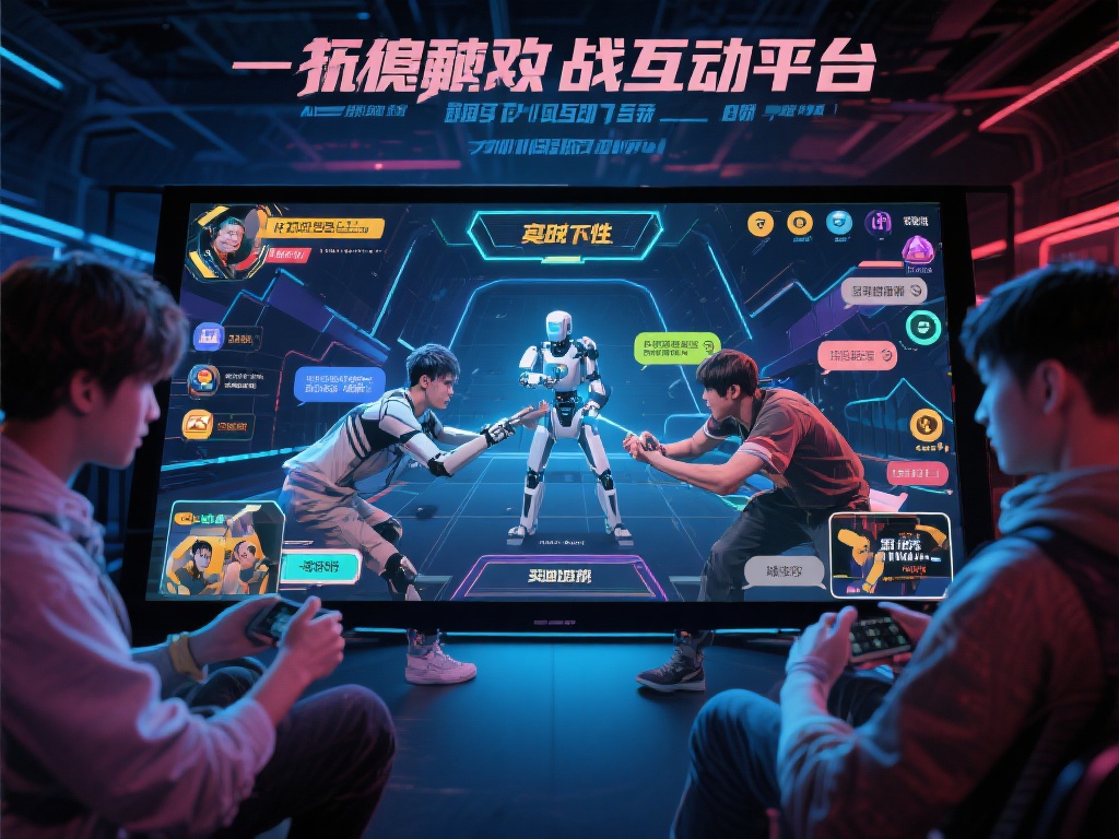 所谓真人对战互动平台，指的是玩家在游戏中面对的是真