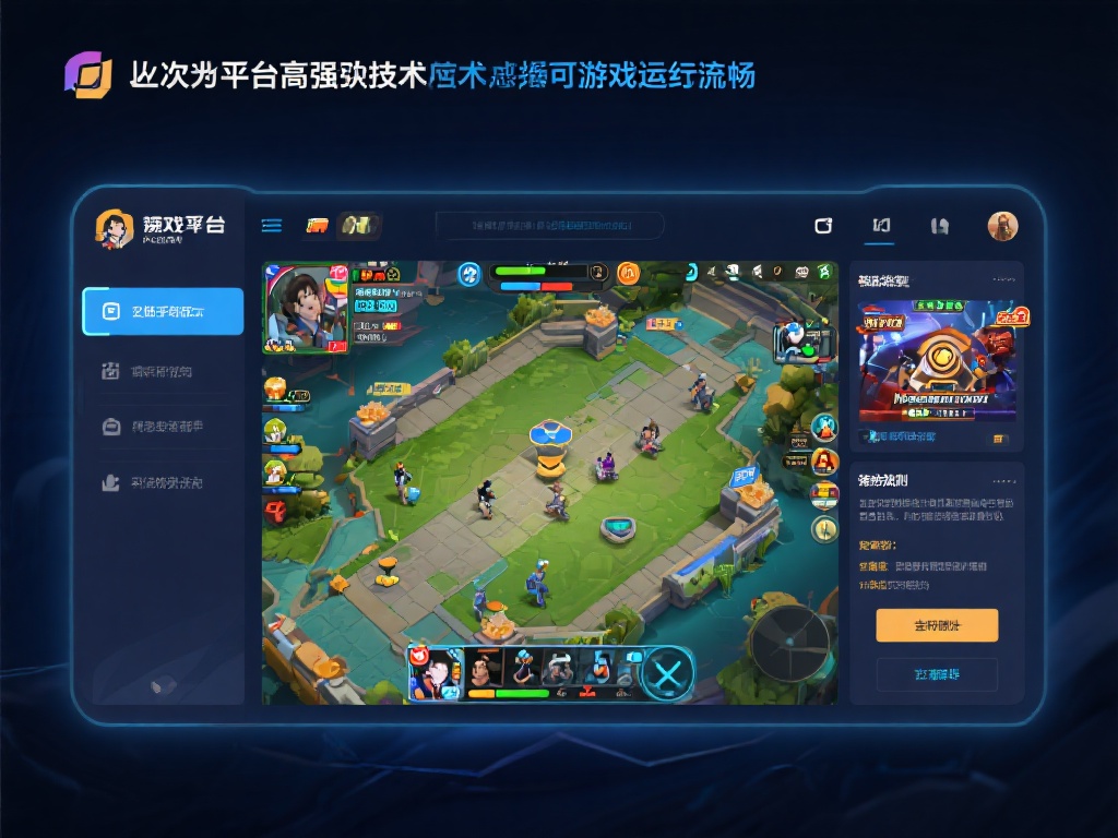 此外，该平台拥有强大的技术支持，确保游戏运行流畅，